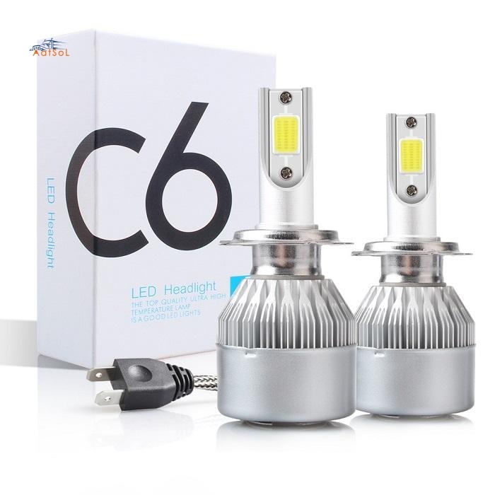 C6 H4 Car Light Accessories C6 H4 H13 9004 9007 Auto Lighting System 36W 6000K H4 9005 9006 LED Headlight Bulb