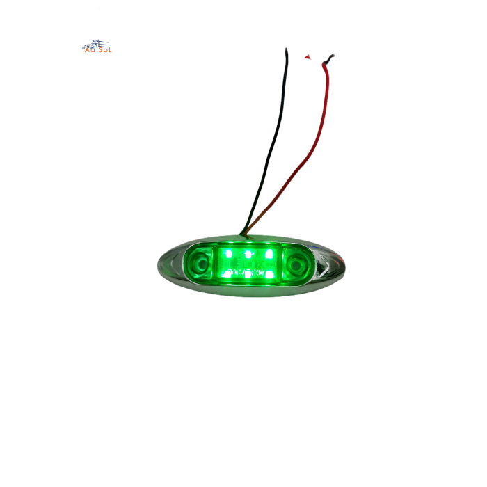 AAT-ML409-6 Farol foco faro plafon cucuya lateral 10-30V 6LED ambar rojo blanco azul verde para camion remolque RV bus