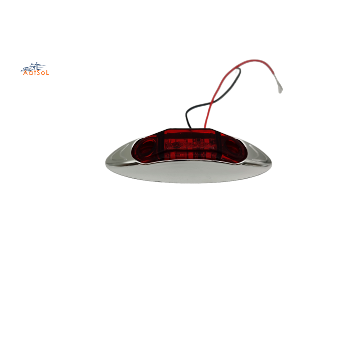 AAT-ML409-6 Farol foco faro plafon cucuya lateral 10-30V 6LED ambar rojo blanco azul verde para camion remolque RV bus