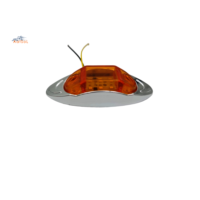 AAT-ML434-6 Farol foco faro plafon cucuya lateral 10-30V 6LED ambar rojo blanco azul verde para camion remolque RV bus