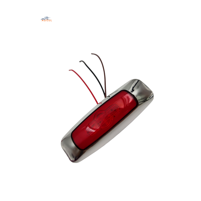 AAT-ML620-9 Farol foco faro plafon cucuya lateral 10-30V 6LED ambar rojo blanco azul verde para camion remolque RV busestrobo