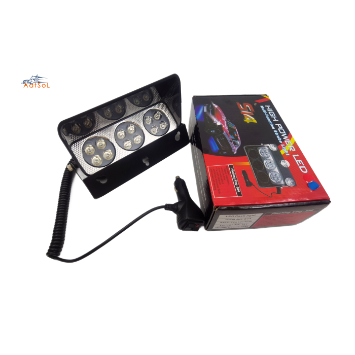 AAT-FEBS14 S24-24LED Factory Supply 12W LED Dash Light LED Strobe Light Emergency Light for Car