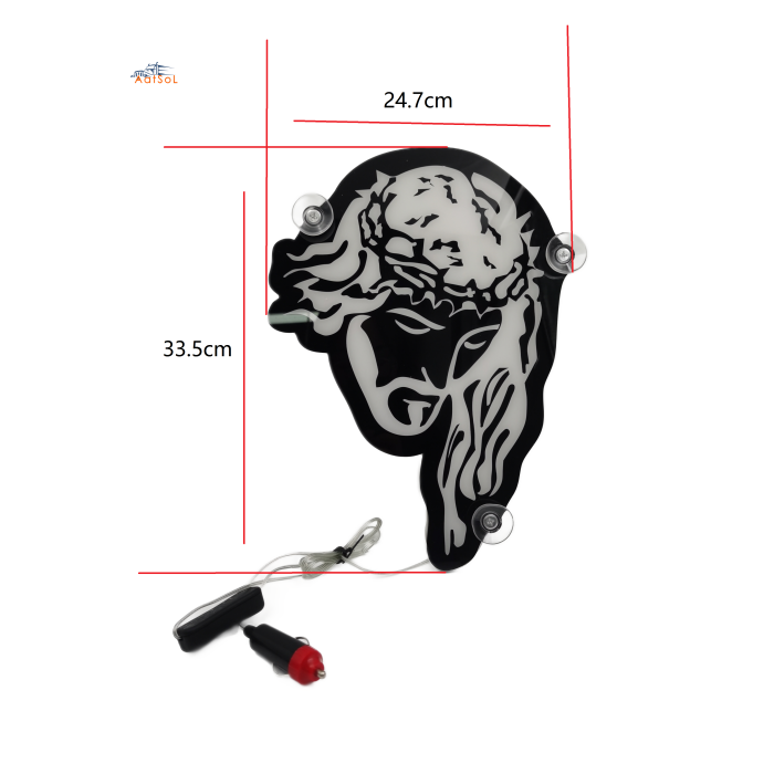 10-30V Truck Windshield Lamp Interior Ambient Light Accessories Jesus