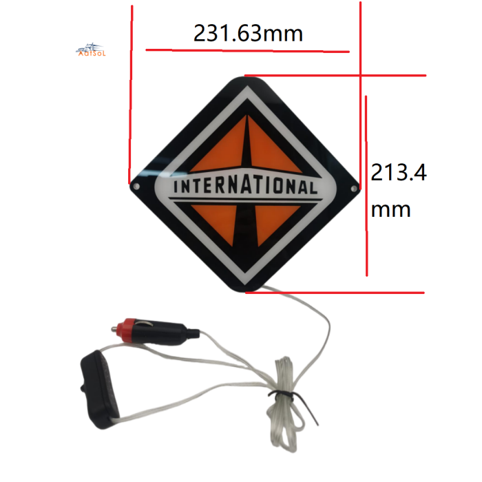 AAT-DB1679INT-W Suitable for INT's new neon ambient light cigarette lighter 10-30V