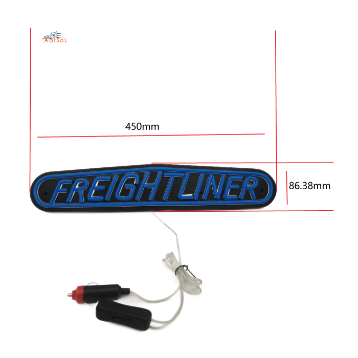 AAT-DB46784KW-RGB Suitable for KW's RGB new neon ambient light cigarette lighter 10-30V