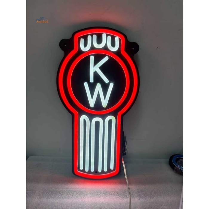 AAT-LZ35185KW-RW Adecuado para el nuevo encendedor de cigarrillos con luz ambiental de neón de KW de 10-30 V