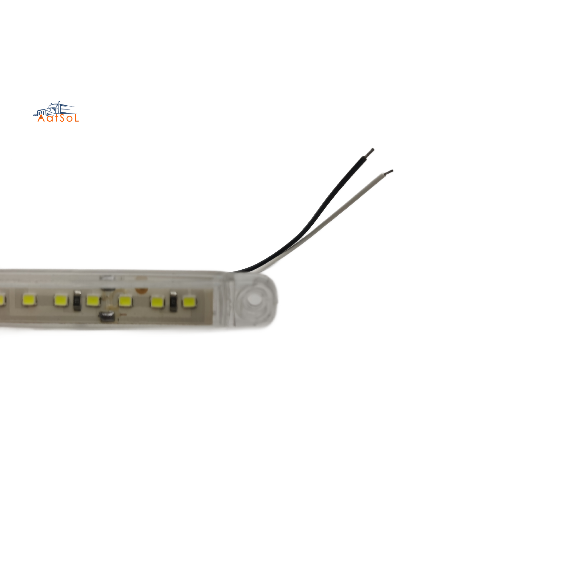 AAT-ML430-9L Luz de advertencia lateral para camión, 10-30 V, 9 LED, multicolor, resistente al agua, para remolque, autobús, furgoneta, señal de giro
