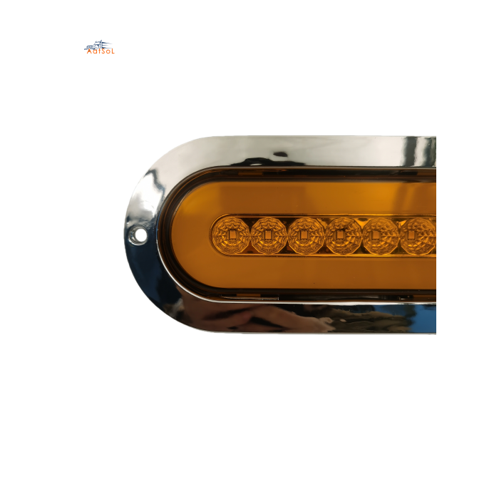 AAT-OL4102H Manufacturers Supply Truck Taillights 10-30V LED Elliptical Light Guide Flowing Arrow Truck Taillights and Truck Side Lights
