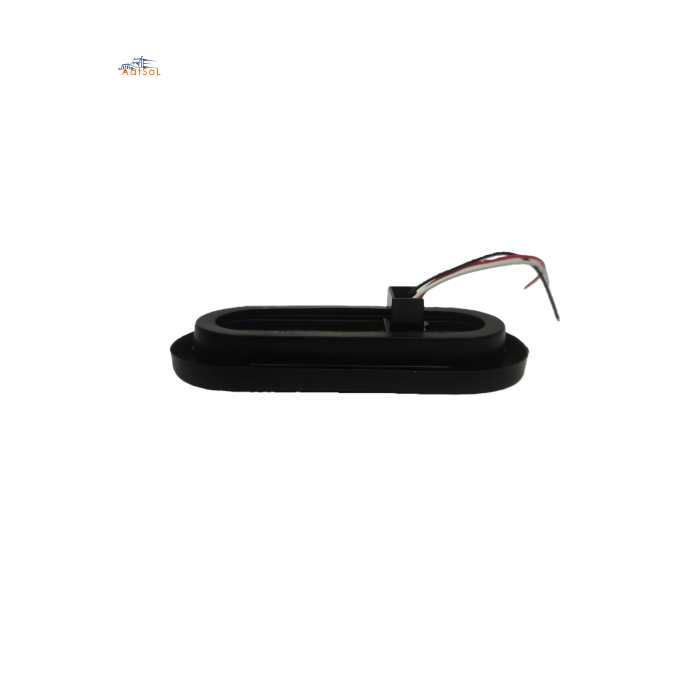 AAT-OL4101S Fabricantes suministran luces traseras para camiones, luces LED elípticas de 12 V-24 V, luces traseras y laterales con flechas fluidas.
