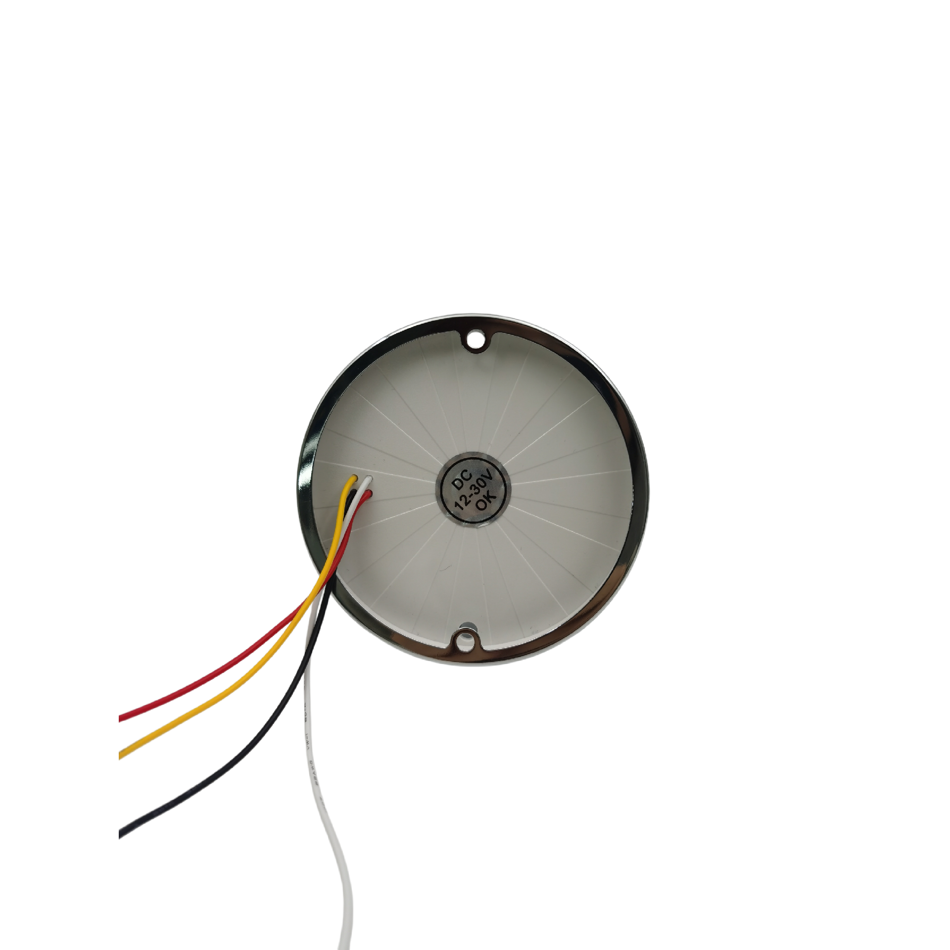 AAT-ML442-RB30 Luces de posición con lente transparente de sandía, giratorias, de 10 a 30 V CC, para cualquier luz decorativa blanca, para camiones, remolques y motocicletas.