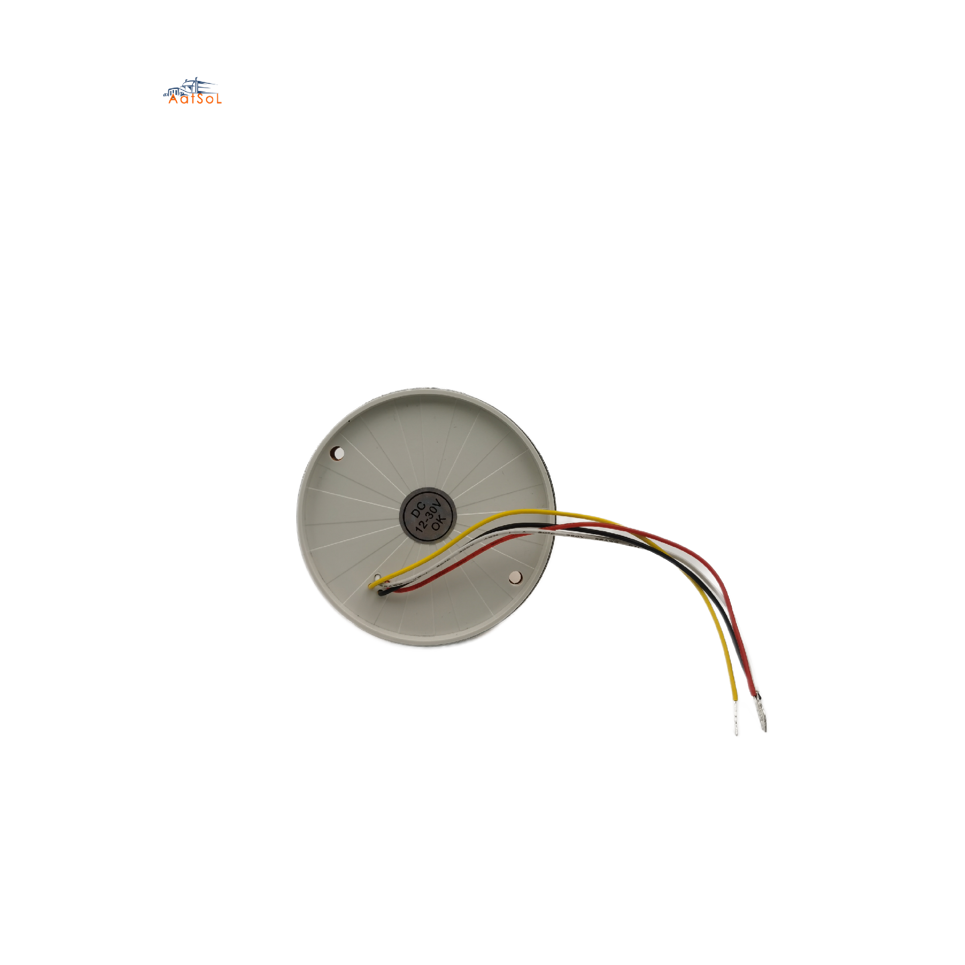 AAT-ML438-R30 Luz LED de posición lateral, intermitente y giratoria, de 12 V a 24 V, con diseño de sandía para camiones.
